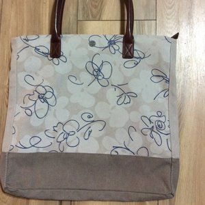 Life is Good canvas tote